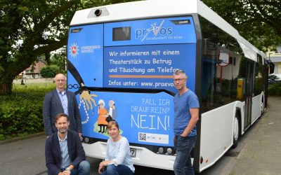 Osnabrücker Busse machen auf Enkeltrick aufmerksam